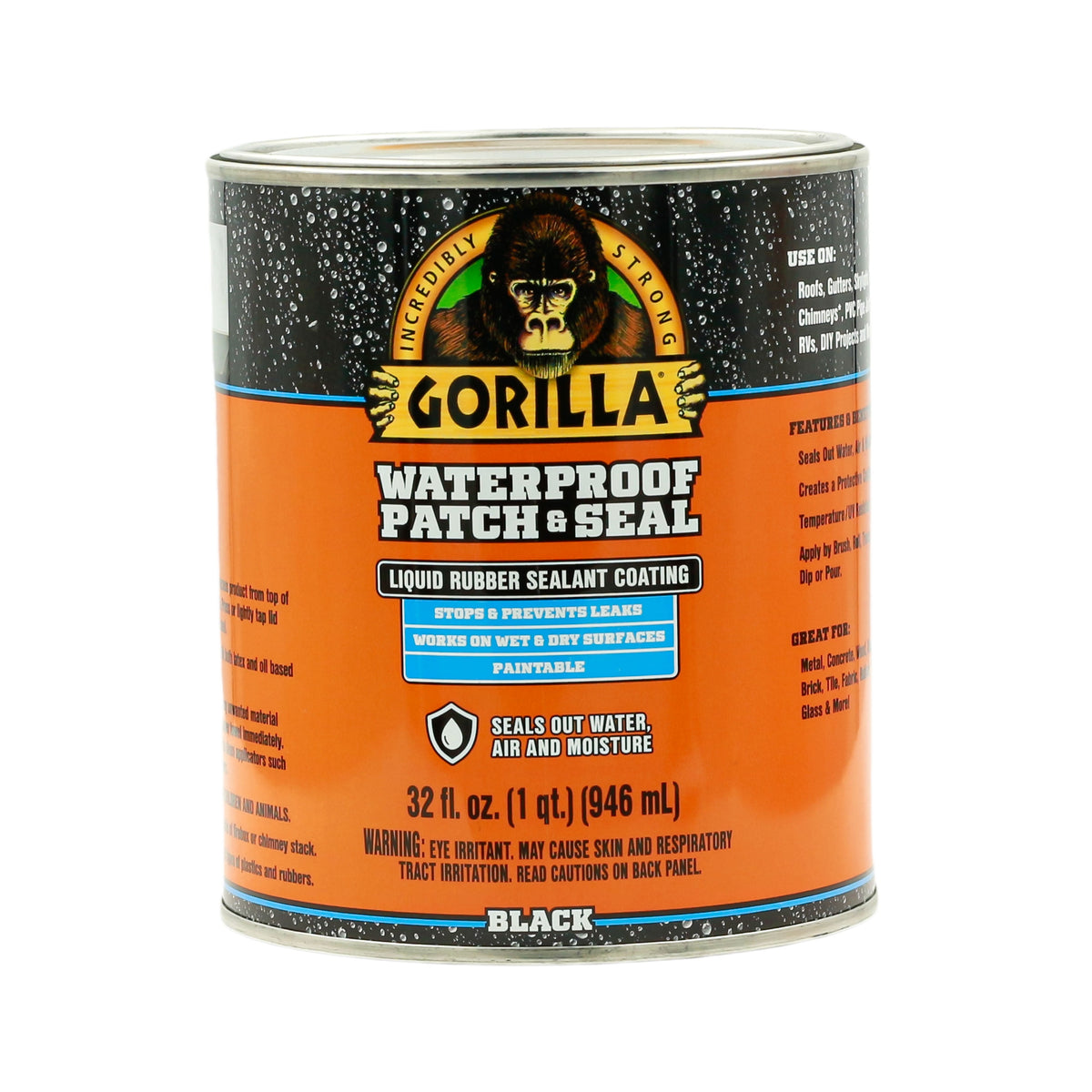 Gorilla Glue Waterproof Fabric Glue, 2.5 oz