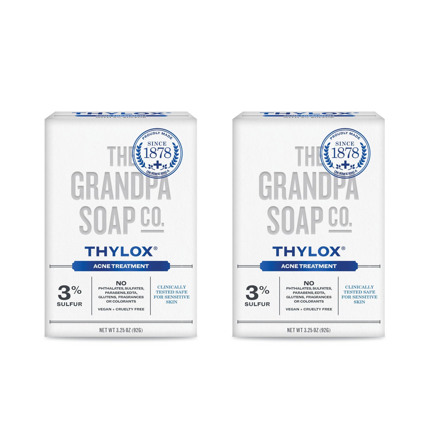 THE GRANDPA SOAP CO. SOAP,THYLOX ACNE TRTMNT