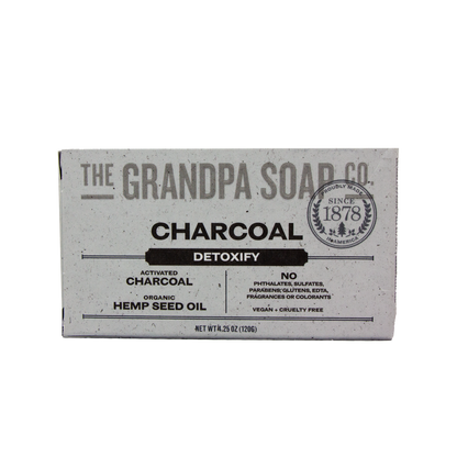 THE GRANDPA SOAP CO. SOAP,CHARCOAL
