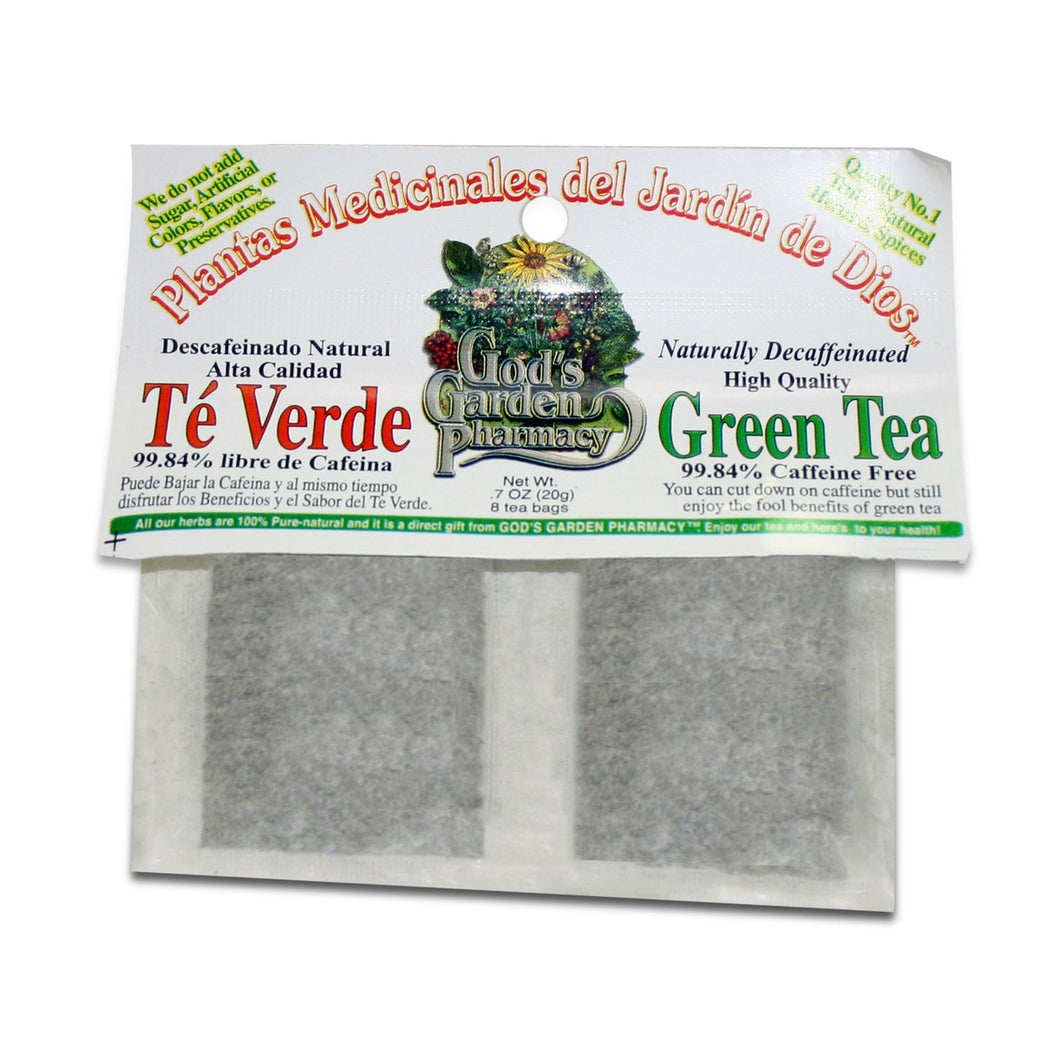 TEA,GREEN,DECAFFEINATED