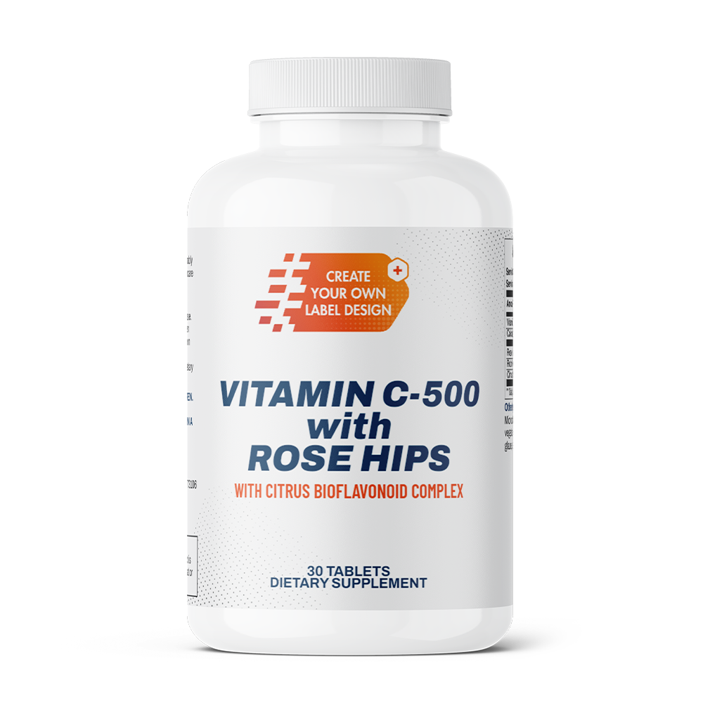 VIT C 500MG ROSE HP TAB 100CT NAT BLEND