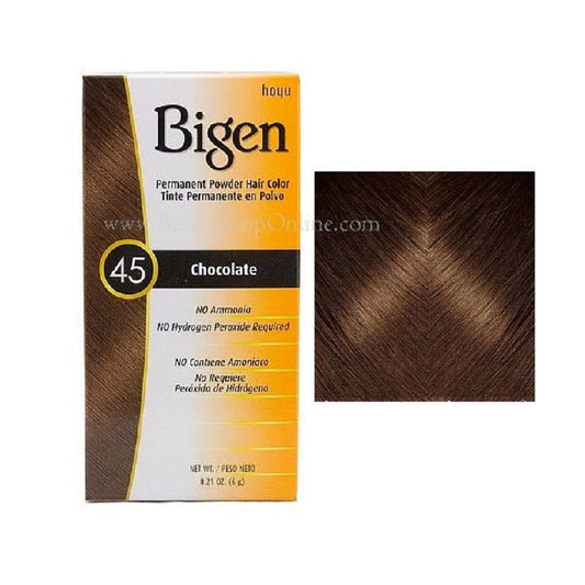 BIGEN HAIR COLOR 45 CHOCOLATE