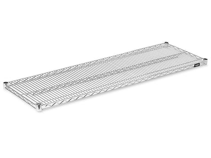 WIRE SHELF 18"X42" STAINLESS 4 CT DS
