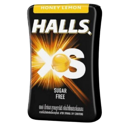 HALLS SUGAR FREE BAG HONEY LEMON 25CT