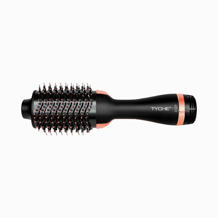 Tyche Brush Dryer Pink 2-In-1 Barrel Brush + Blow Dryer