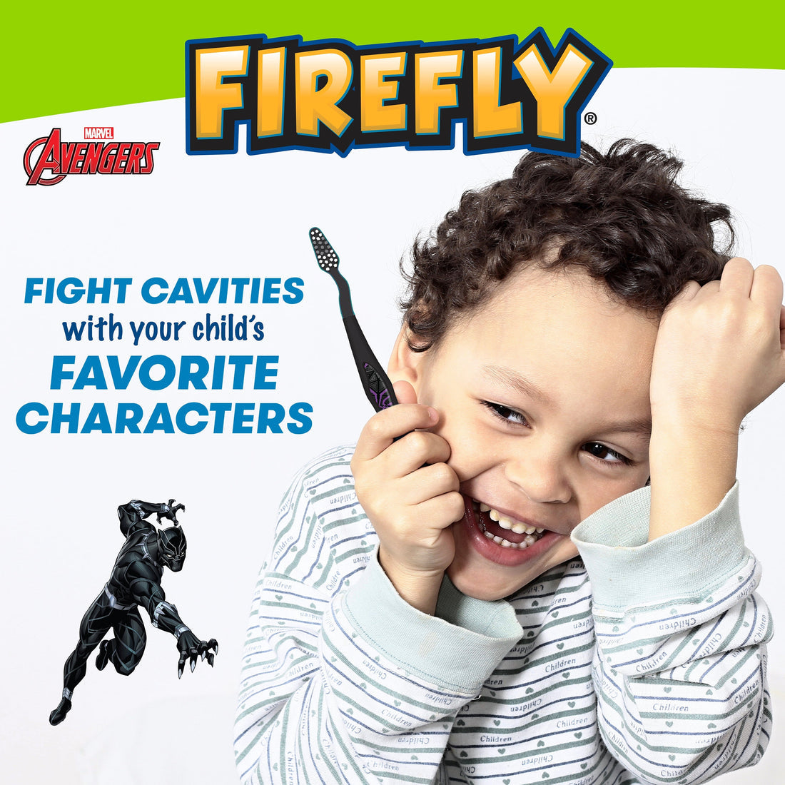 Firefly Toothbrush Avengers Soft 3 Count (6in)