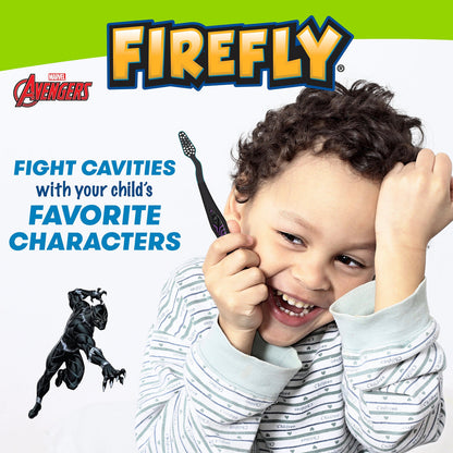 Firefly Toothbrush Avengers Soft 3 Count (6in)