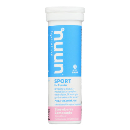 NUUN HYDRATION DRINK TAB,ELCTRO,STRW-LMN