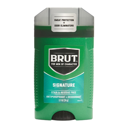 Brut Signature Deodorant Stain & Residue Free 2.7oz