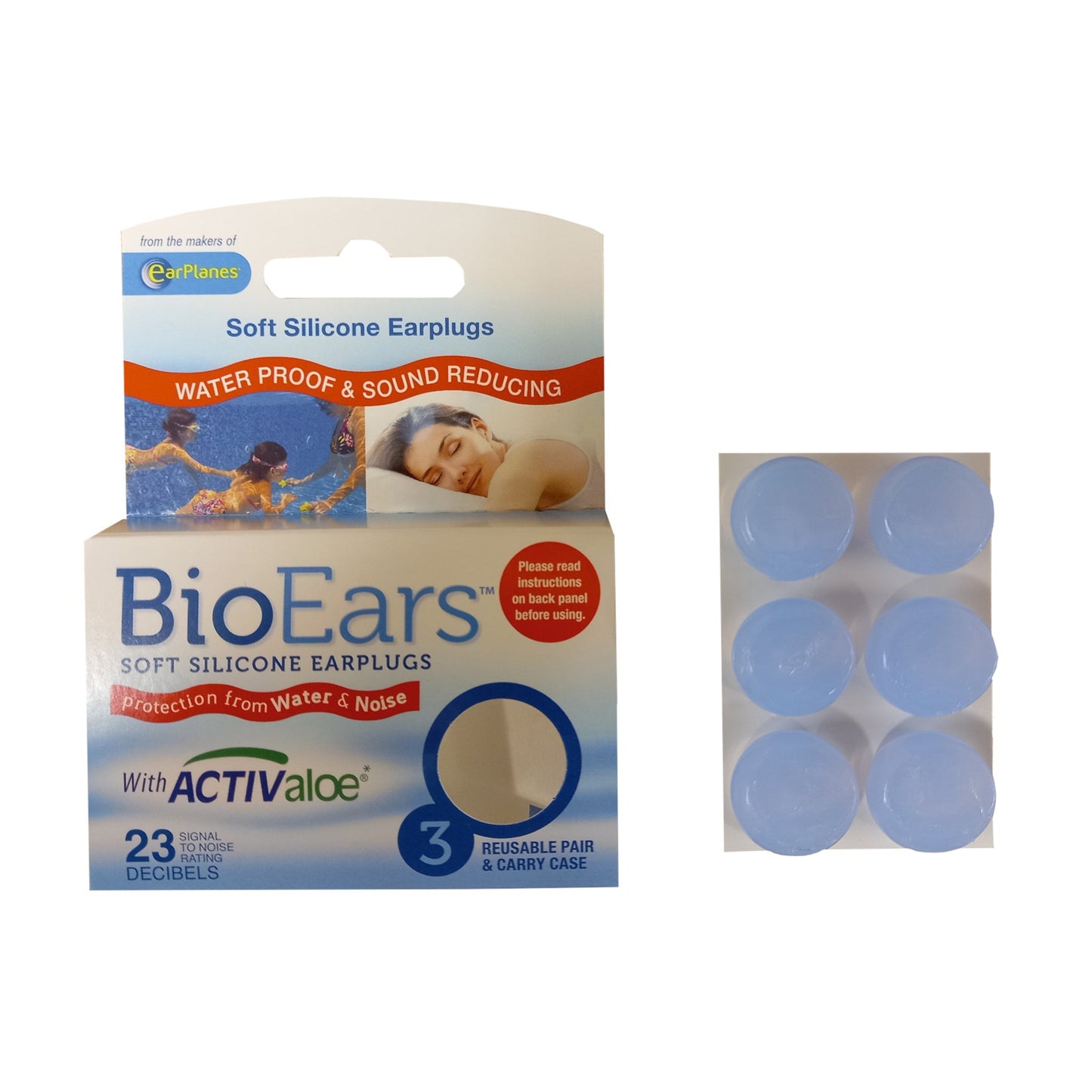 BIOEARS 6EA SIL MICRBN