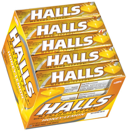 HALLS COUGH LZ 1.8MG 30 HNY