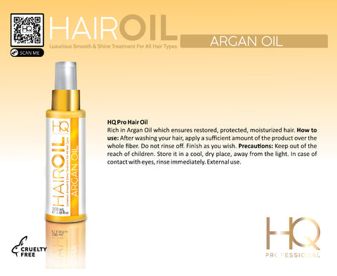 HAIR BIOLOGY ARGAN OIL LQ 3.2OZ