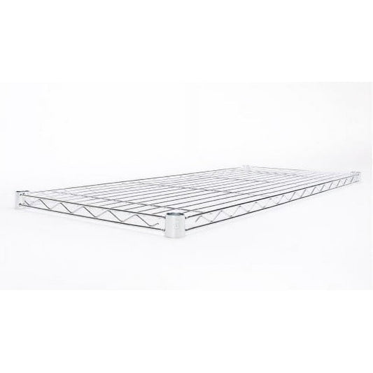 WIRE SHELF 18"X36" CHROME 4 CT DS
