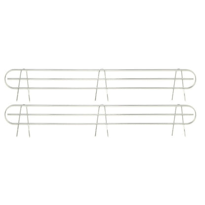 BACK LEDGE 36" CHROME 4 CT DS