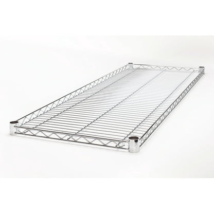 WIRE SHELF 18"X48" GALV STEEL 2 CT DS