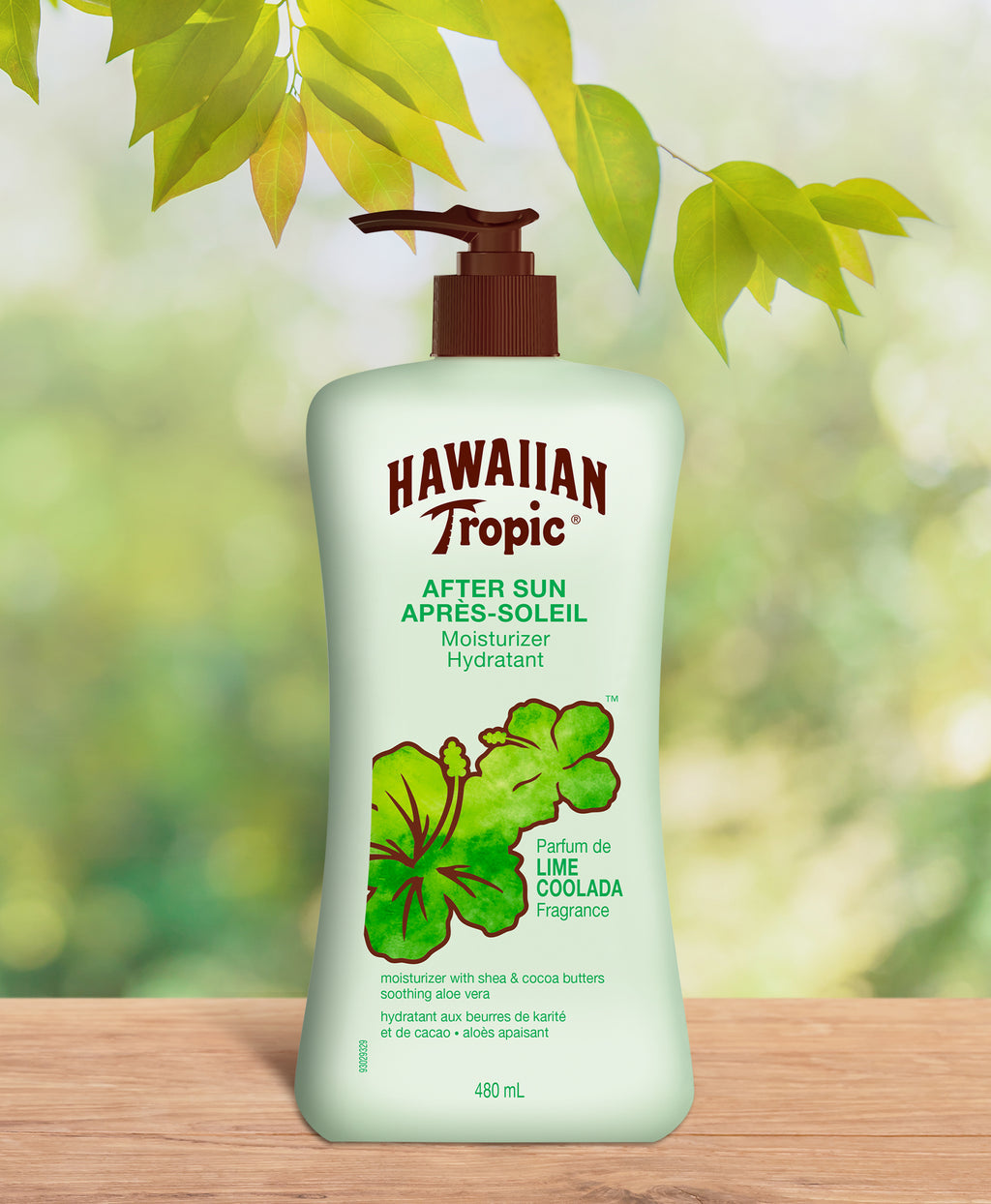Hawaiian Tropic After Sun Moisturizer Lime Coolada 16oz