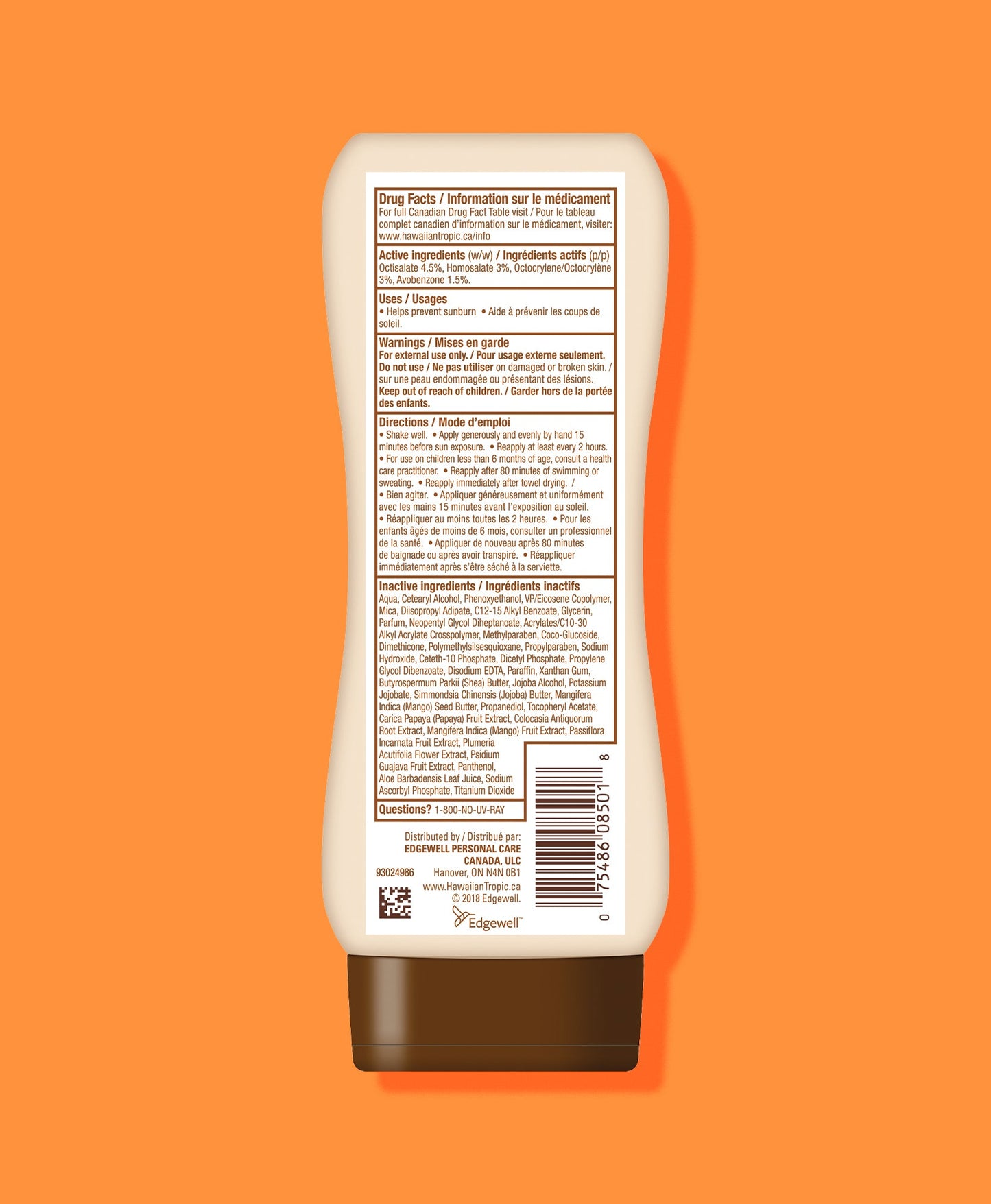 Hawaiian Tropic Spf#15 Sheer Touch  Lotion 8oz