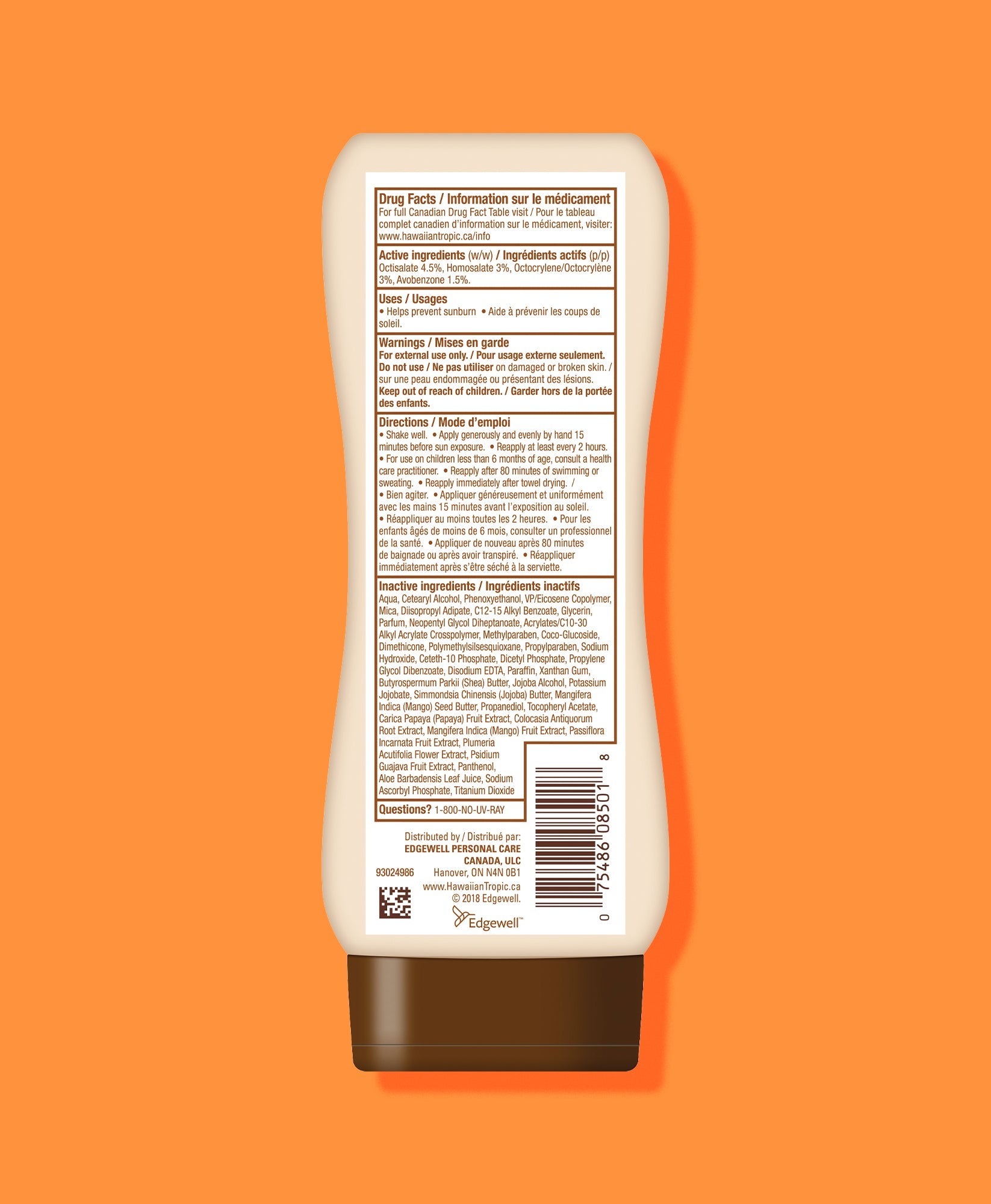Hawaiian Tropic Spf#15 Sheer Touch  Lotion 8oz