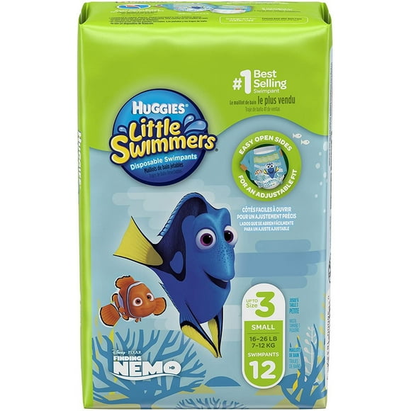 HUGGIES LITTLE SWIMMERS SZ3 DPR 8X12CT
