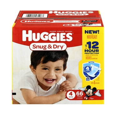 HUGGIES SNUG/DRY SZ4 UN3 DL575859