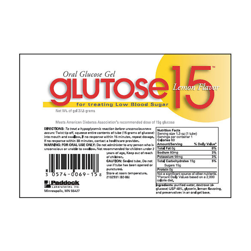 GLUTOSE 15 GL 40% 3X37.5GMUD  GRP