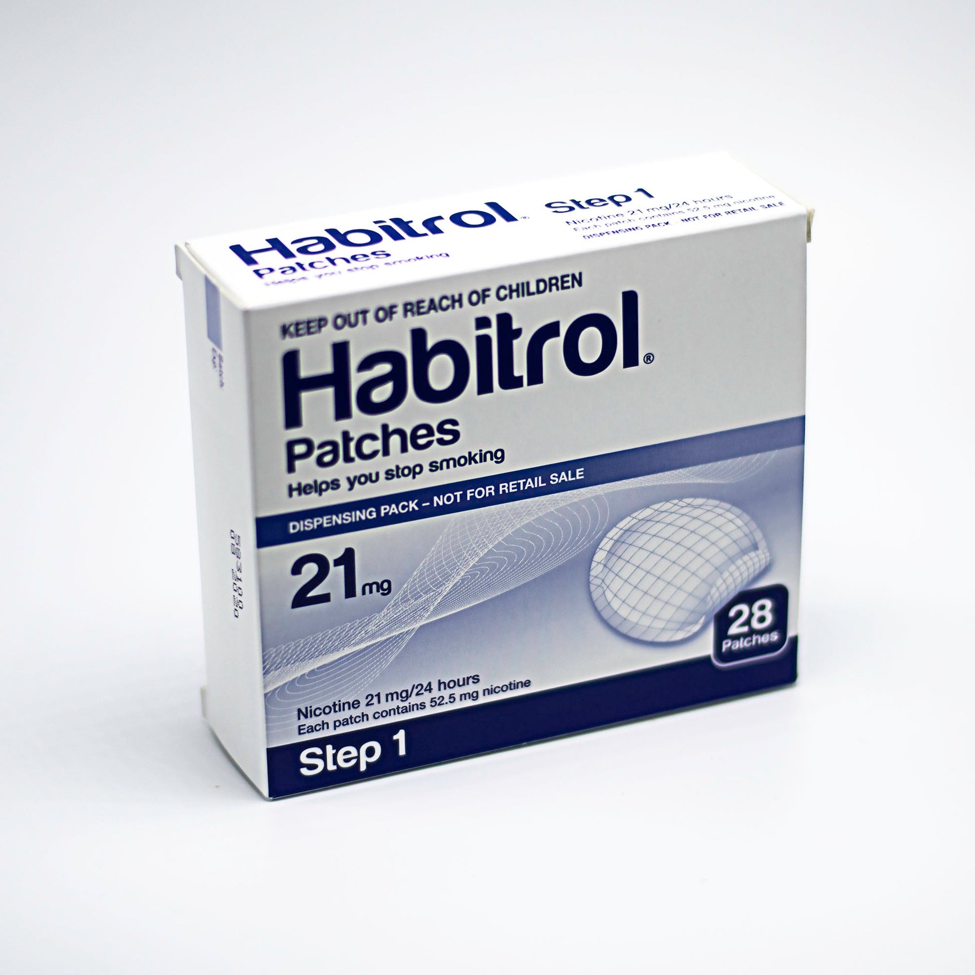 HABITROL NICOTINE TRANS PATCH 21MG 28CT