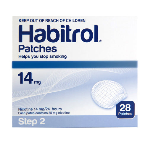 HABITROL NICOTIN TRNS PAT 14MG STEP2 7CT