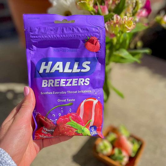HALLS THRT SOOTH BRZ COOL BERRY LOZ 25CT