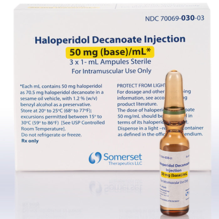 HALOPERIDOL DEC SD 50MG/ML 1ML