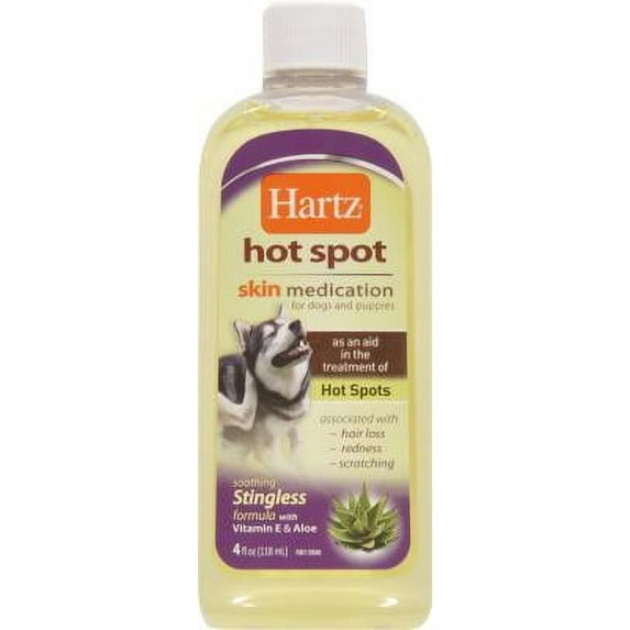 Hartz Hot Spot Skin Medication for Dogs and Puppies