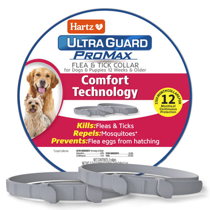 Hartz UltraGuard Plus Flea & Tick Collar for Dogs and Puppies