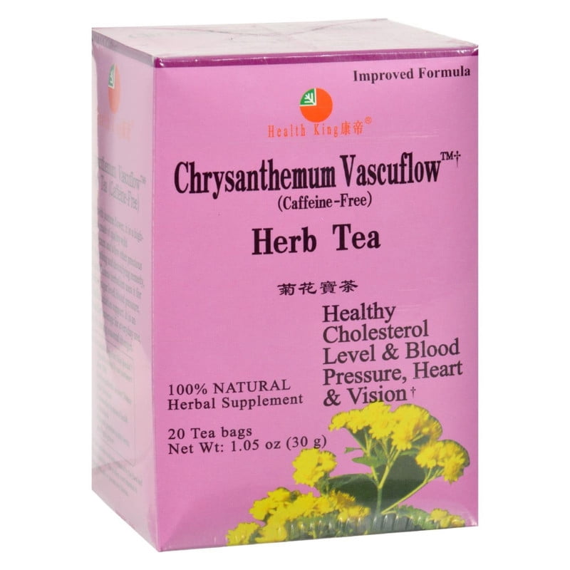 HEALTH KING MEDICINAL TEAS TEA, CHRYSANTHEMUM VASUFL