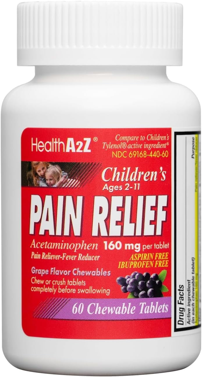 ACETAMINOPHEN 160MG-5ML SUS GRAPE 118 ML