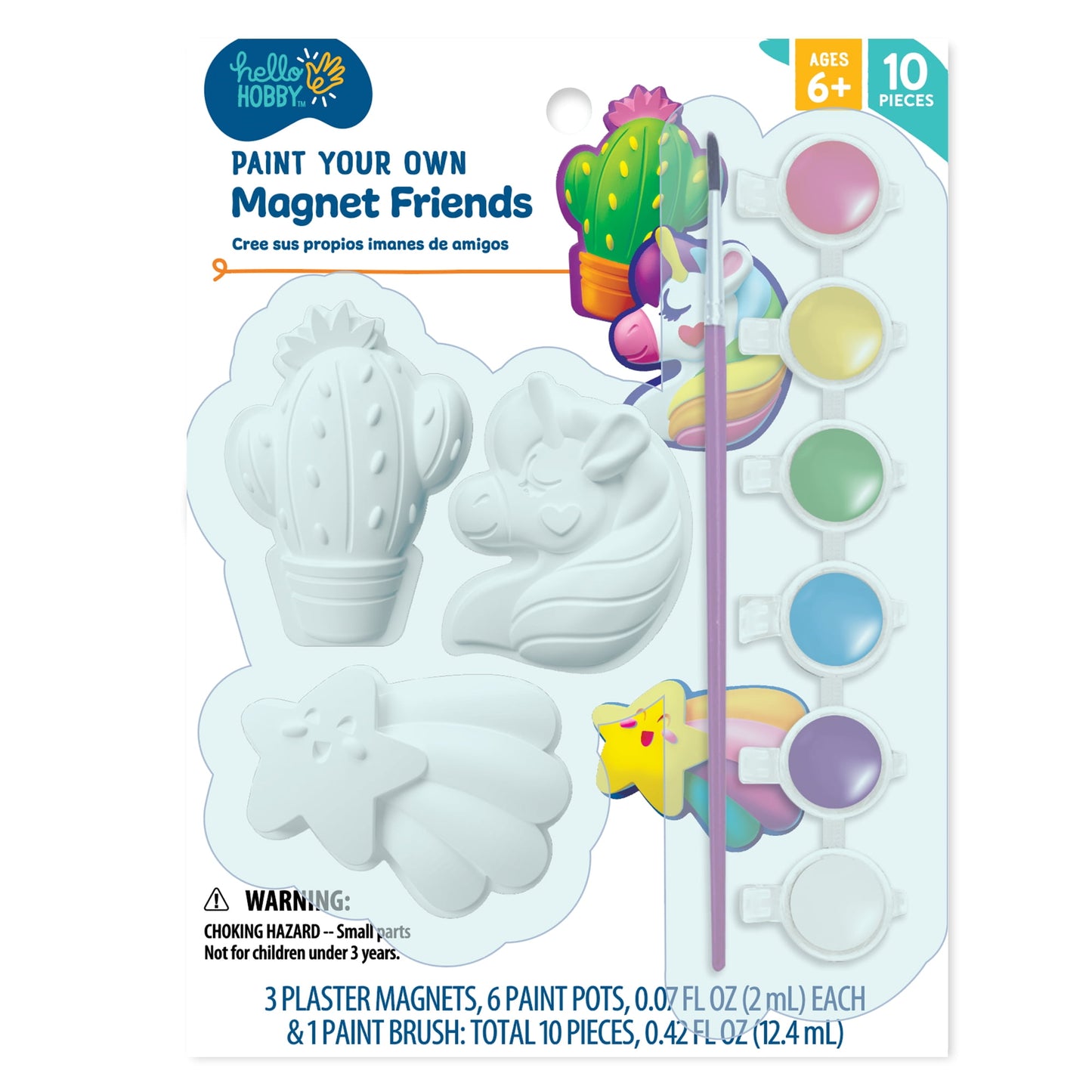 ArtSkills Paint Your Own Magnets Arts and Crafts Kit