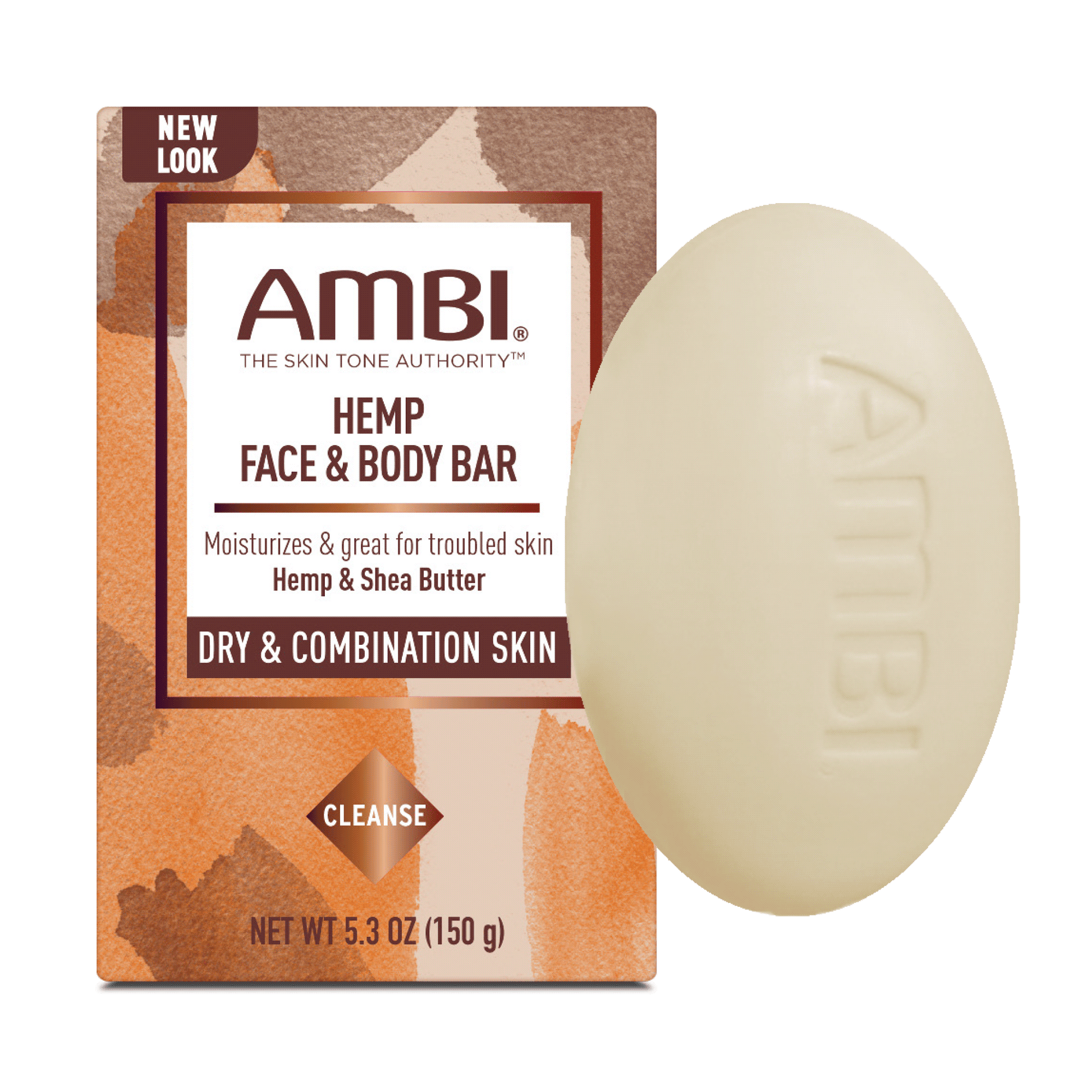 AMBI HEMP FACE/BODY BAR   5.3OZ