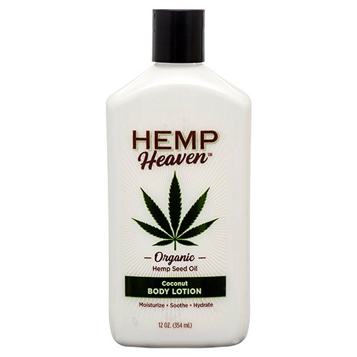 Hemp Heaven Body Lotion Coconut 18oz Pump
