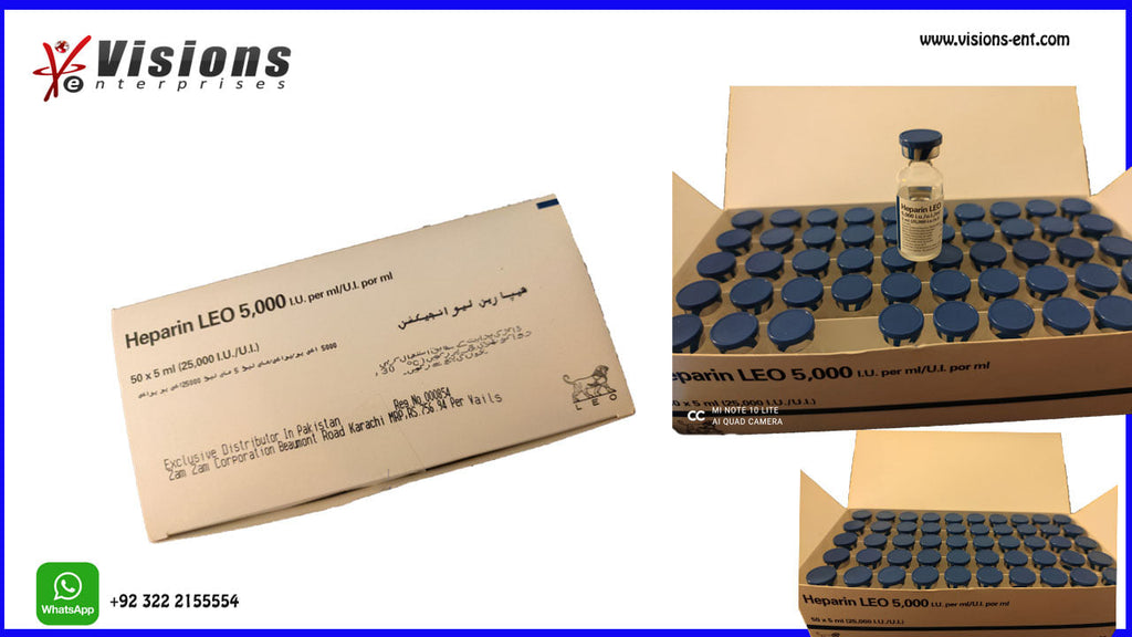 HEPARIN SOD SD 5000U/ML 25X1ML LF