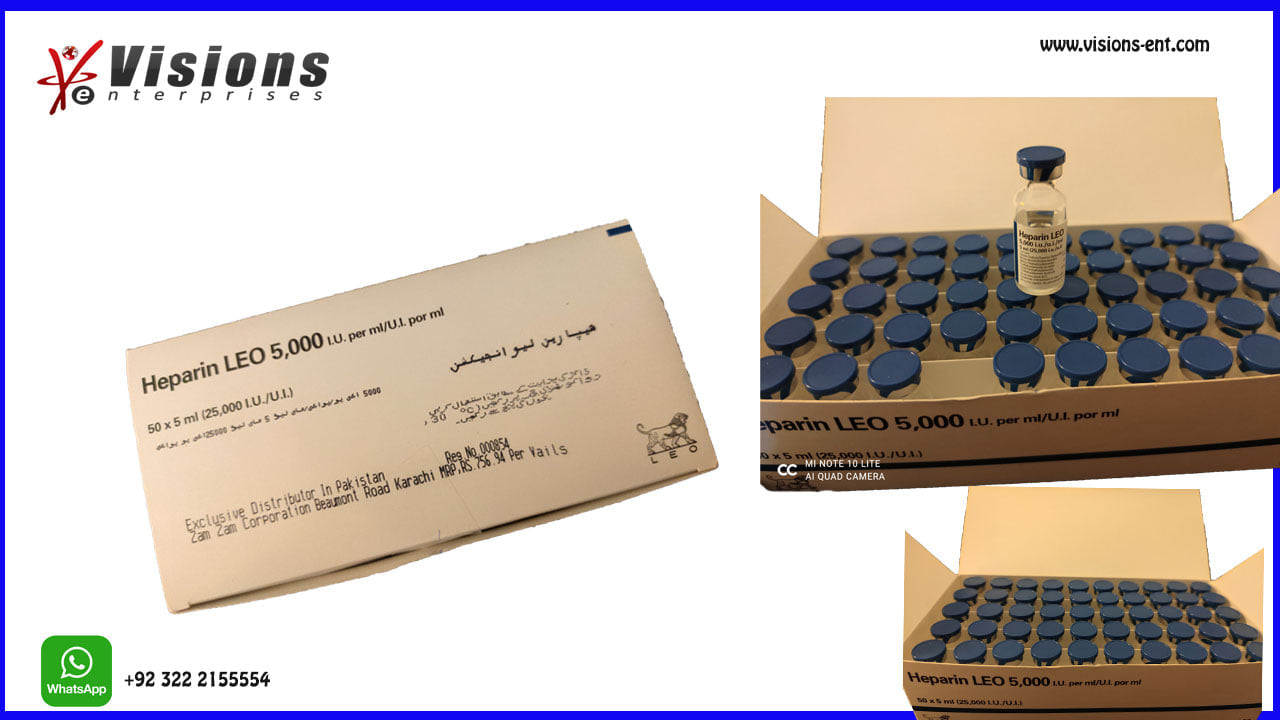 HEPARIN SOD SD 5000U/ML 25X1ML LF