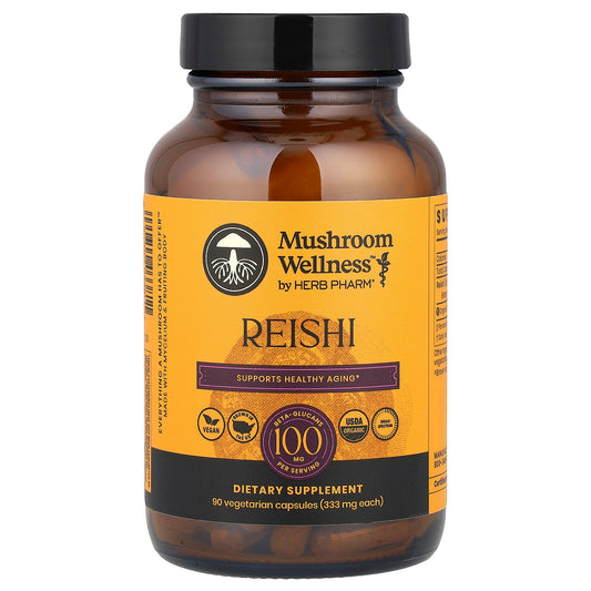HERB PHARM MUSH,OG2,REISHI CAPSULE