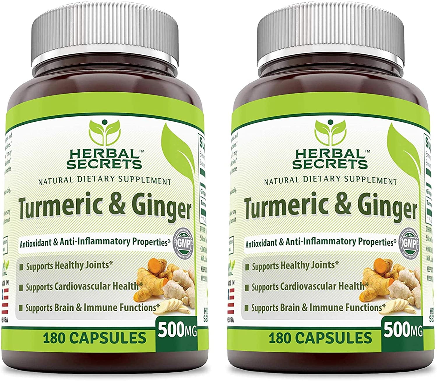 TURMERIC,GINGER,500 MG