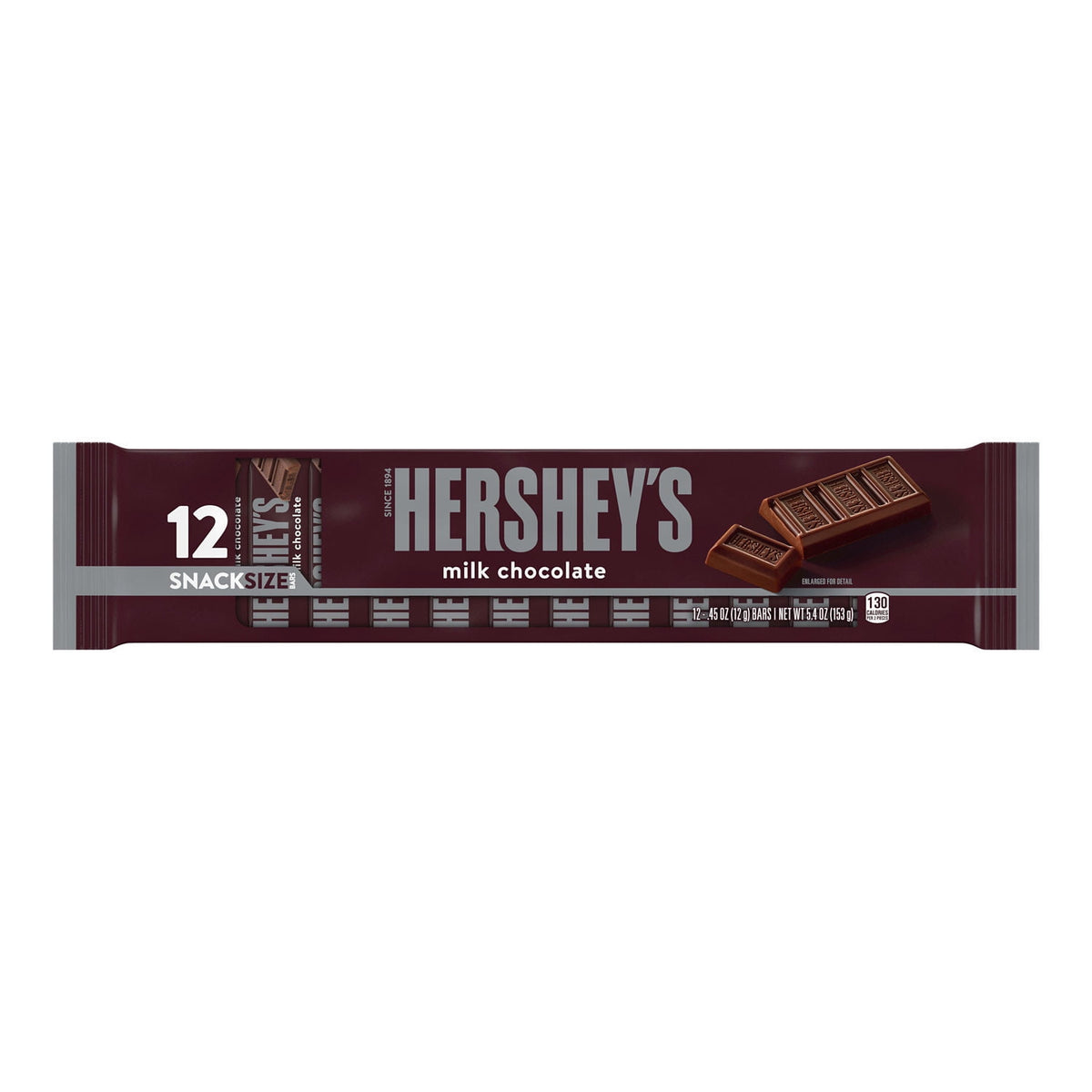 HERSHEYS MILK 18X2.6OZ KG SZ