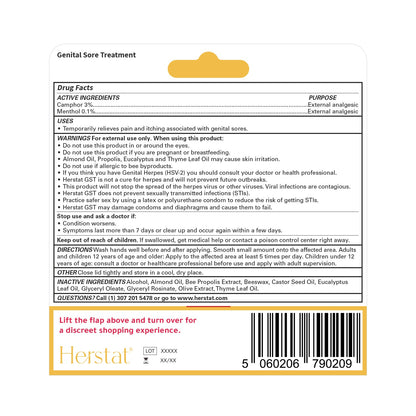 HERSTAT OINTMENT,COLD SORE TRTMNT