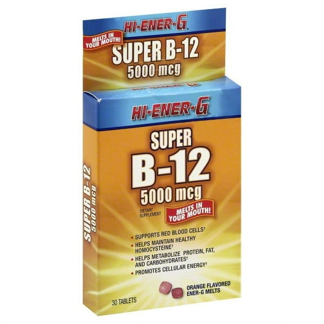 SUPER B-12 TB 5000MCG 30