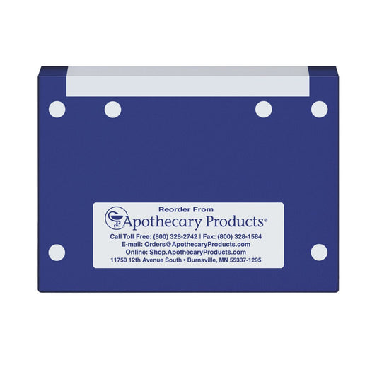 RX FILE FOLDER HVY DBL 11"TAN 100CT API