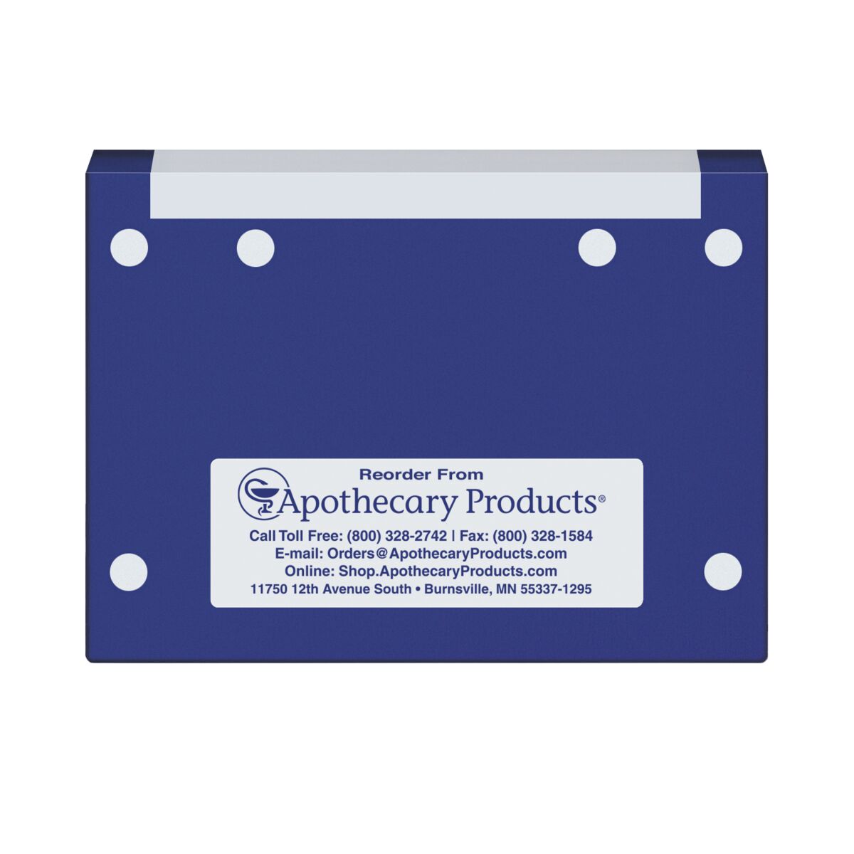 RX FILE FOLDER HVY DBL 12"MAN 100CT API