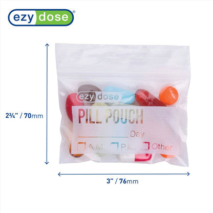 EZY DOSE PILL POUCH 50 DSP