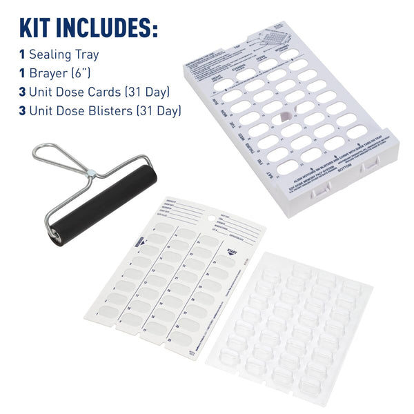 UNIT DOSE CLOSED SEAL 31DAY 500CT API