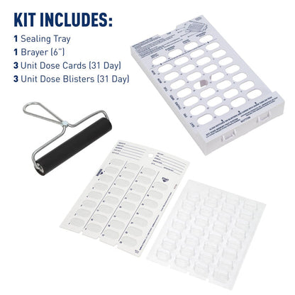 UNIT DOSE CLOSED SEAL 31DAY 500CT API