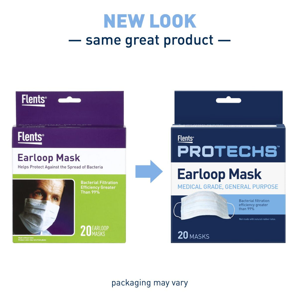 MASK EAR LOOP FLENTS 20CT API