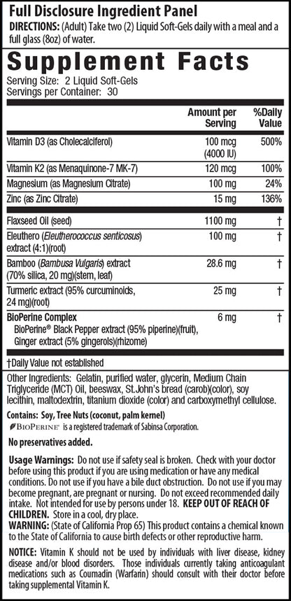 IRWIN NATURALS D3+K2,HIGH POTENCY,MGA